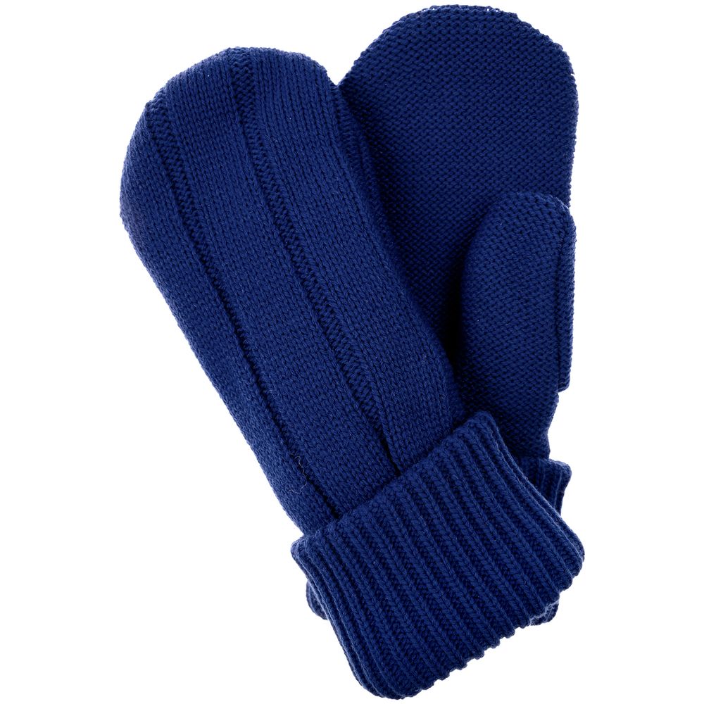 Варежки Knit Beat, темно-синие-1