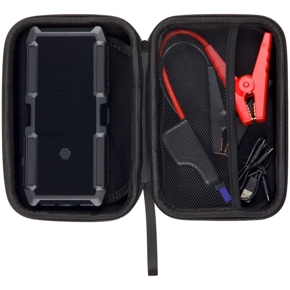 Аккумулятор с запуском двигателя Busta 16000 мАч, черный-4