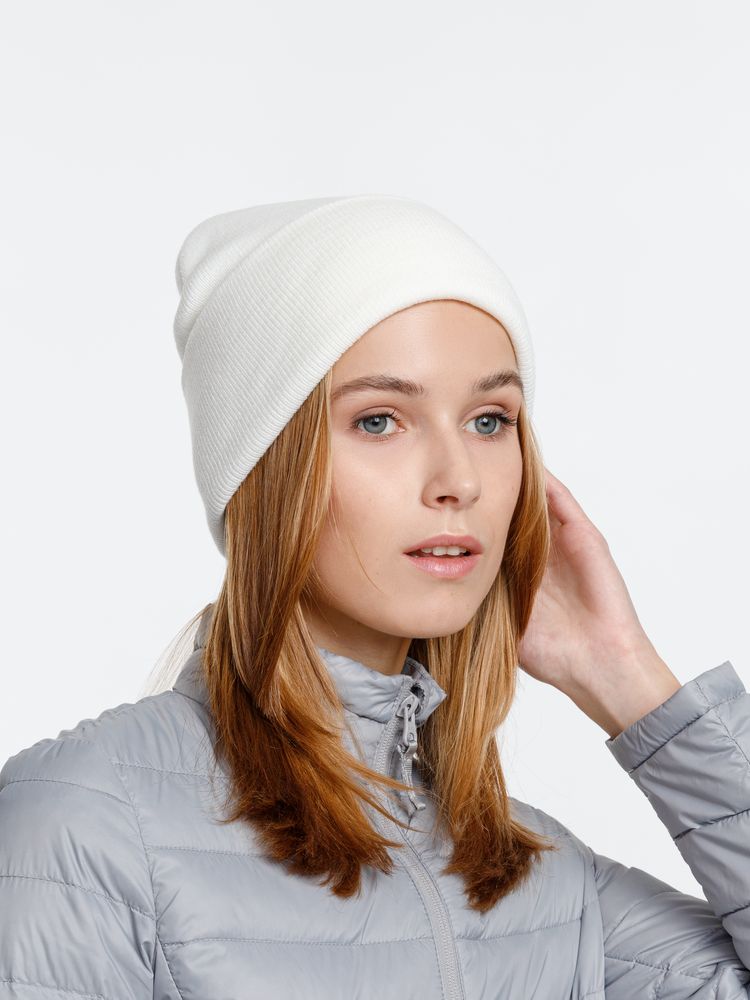 Шапка Urban Flow, молочно-белая-3