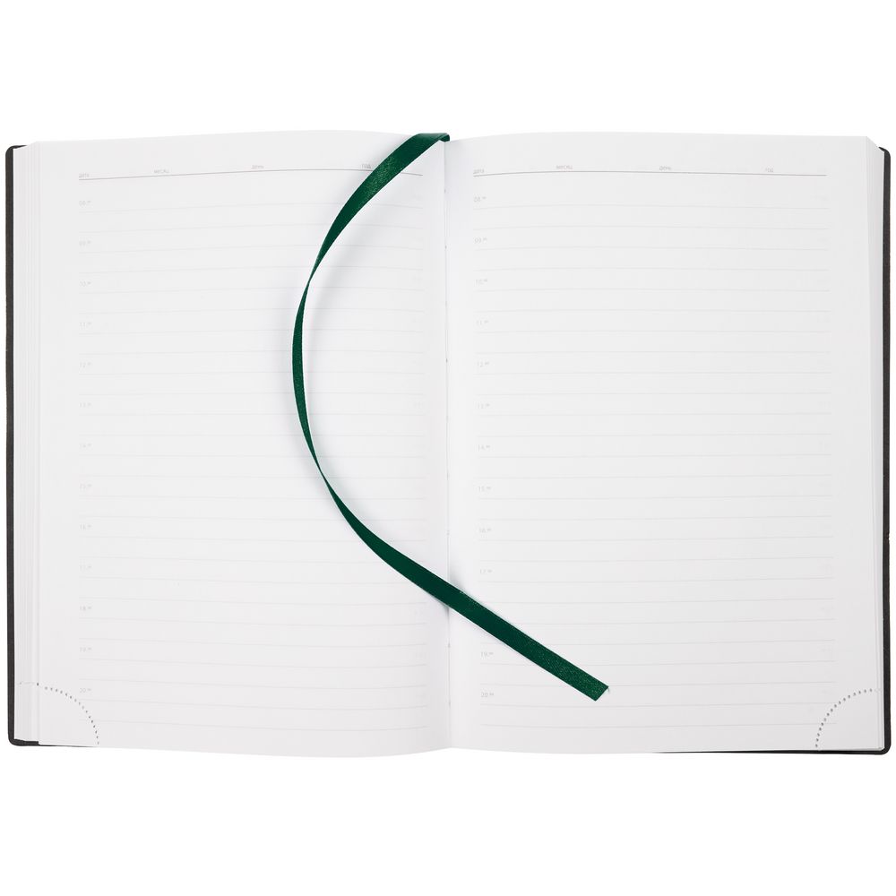 Ежедневник Vivian, недатированный, зеленый-3