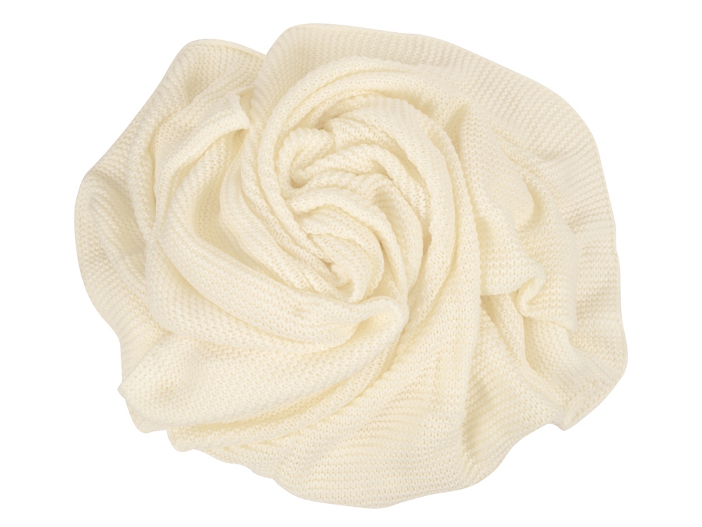 Плед акриловый Chain, молочный-2