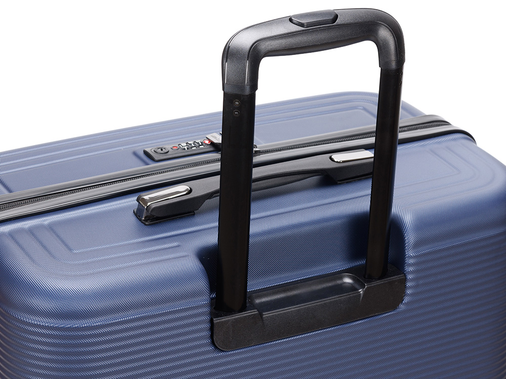 Чемодан TORBER Onego, синий, ABS-пластик, 79,5 х 51 х 29 см, 103 л-5