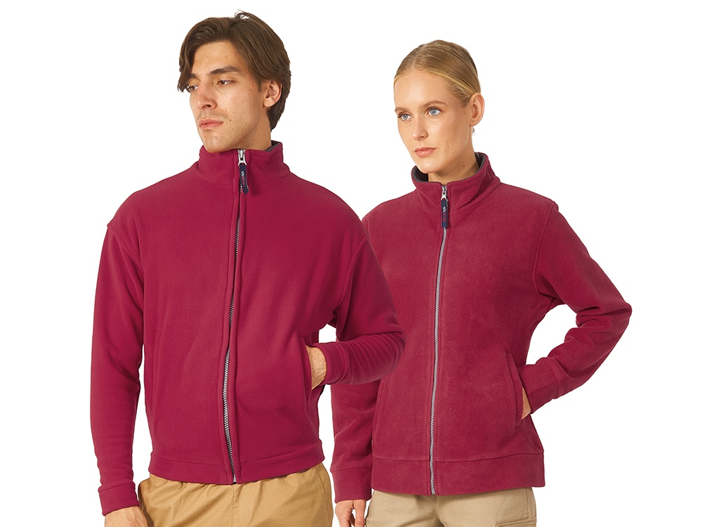 Куртка флисовая Nashville женская, красный/пепельно-серый-5