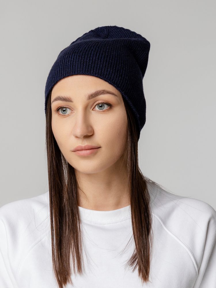 Шапка Dalia, темно-синяя-2