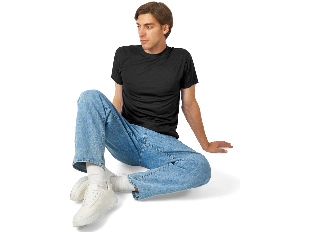 Футболка спортивная Verona мужская, черный-1