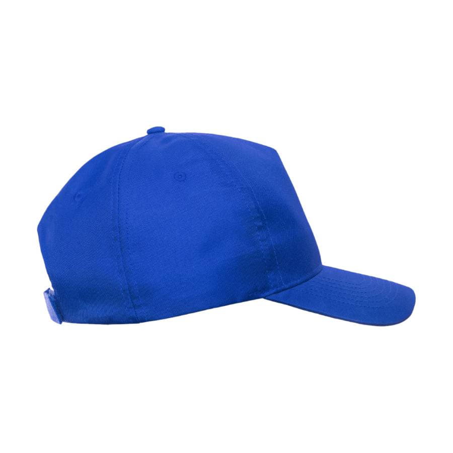 Бейсболка RECY FIVE, 5 клиньев, застежка-липучка, синий-3