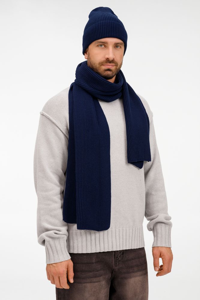 Шапка Nobilis Mono, темно-синяя-4