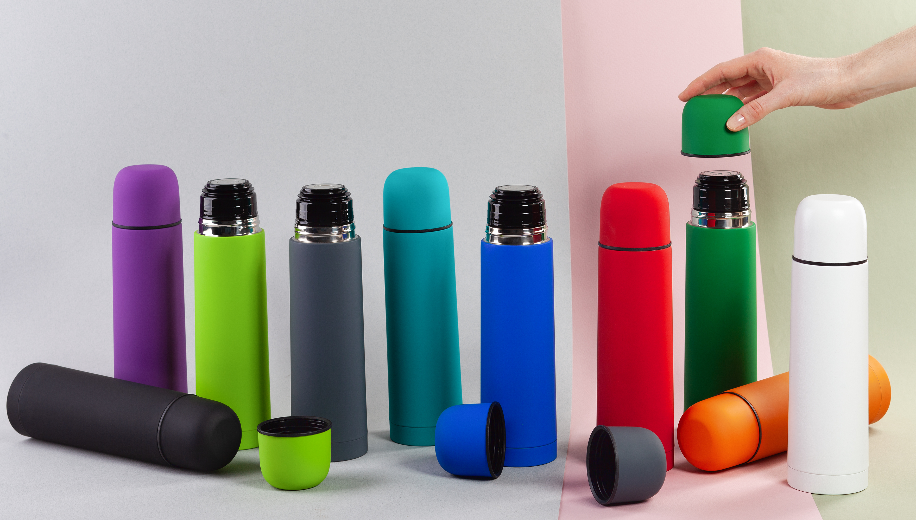 Термос "Крит" 500 мл, покрытие soft touch-3