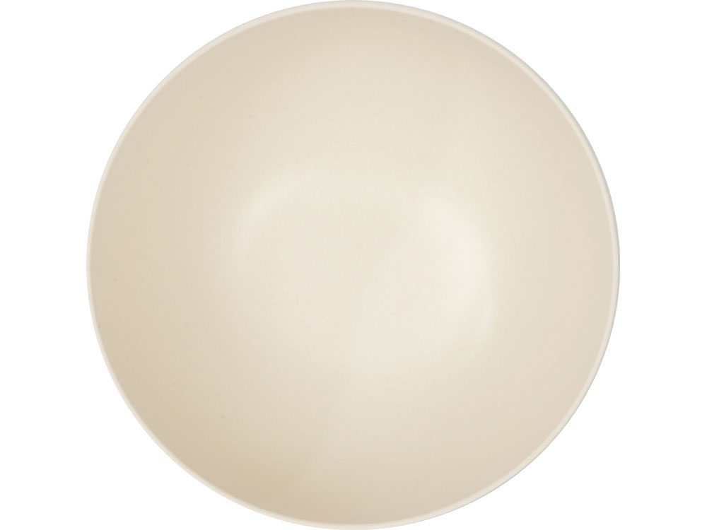 Салатник Bowl с бамбуковой крышкой, бежевый-2