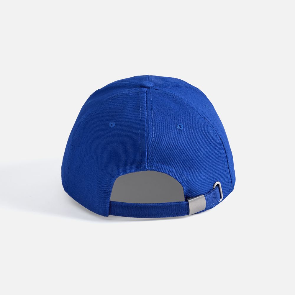 Бейсболка Buffalo, ярко-синяя с белым-3