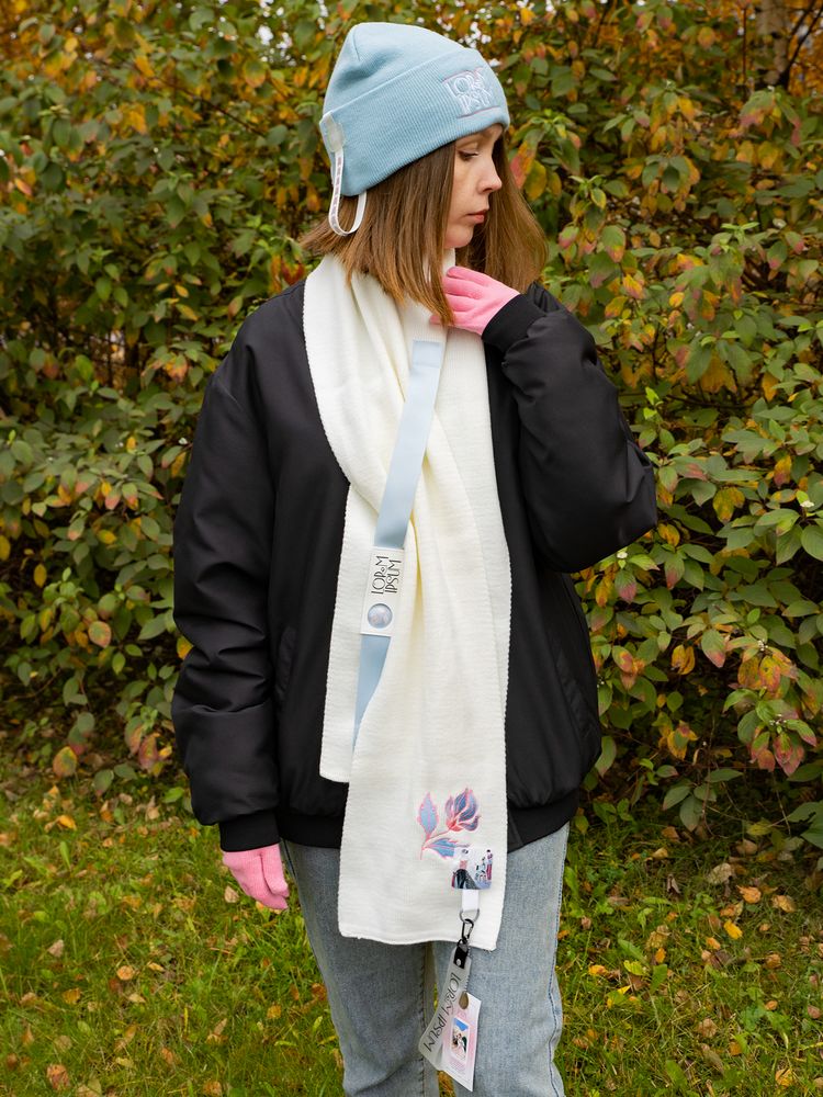 Перчатки Urban Flow, пыльно-розовые-3