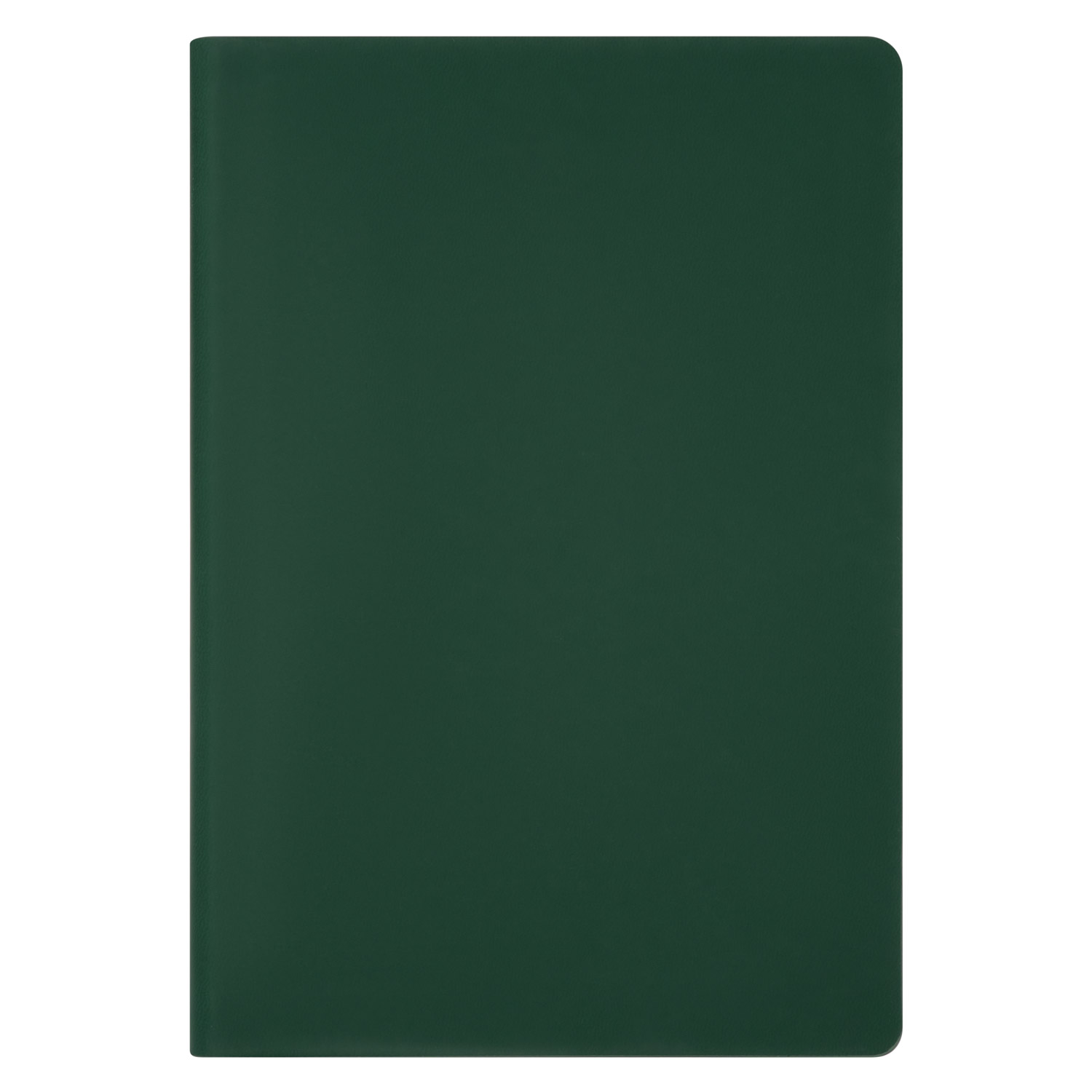 Ежедневник Латте софт-тач (Latte soft touch) недатированный, зеленый-3