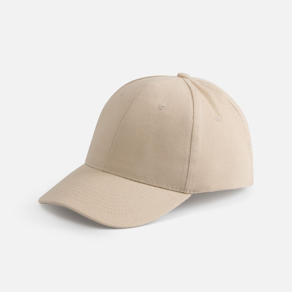 Бейсболка Buffalo, бежевая-0