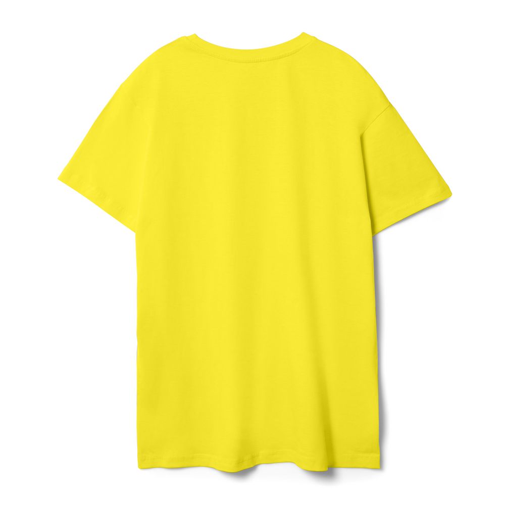 Футболка унисекс T-bolka 140, желтая-2