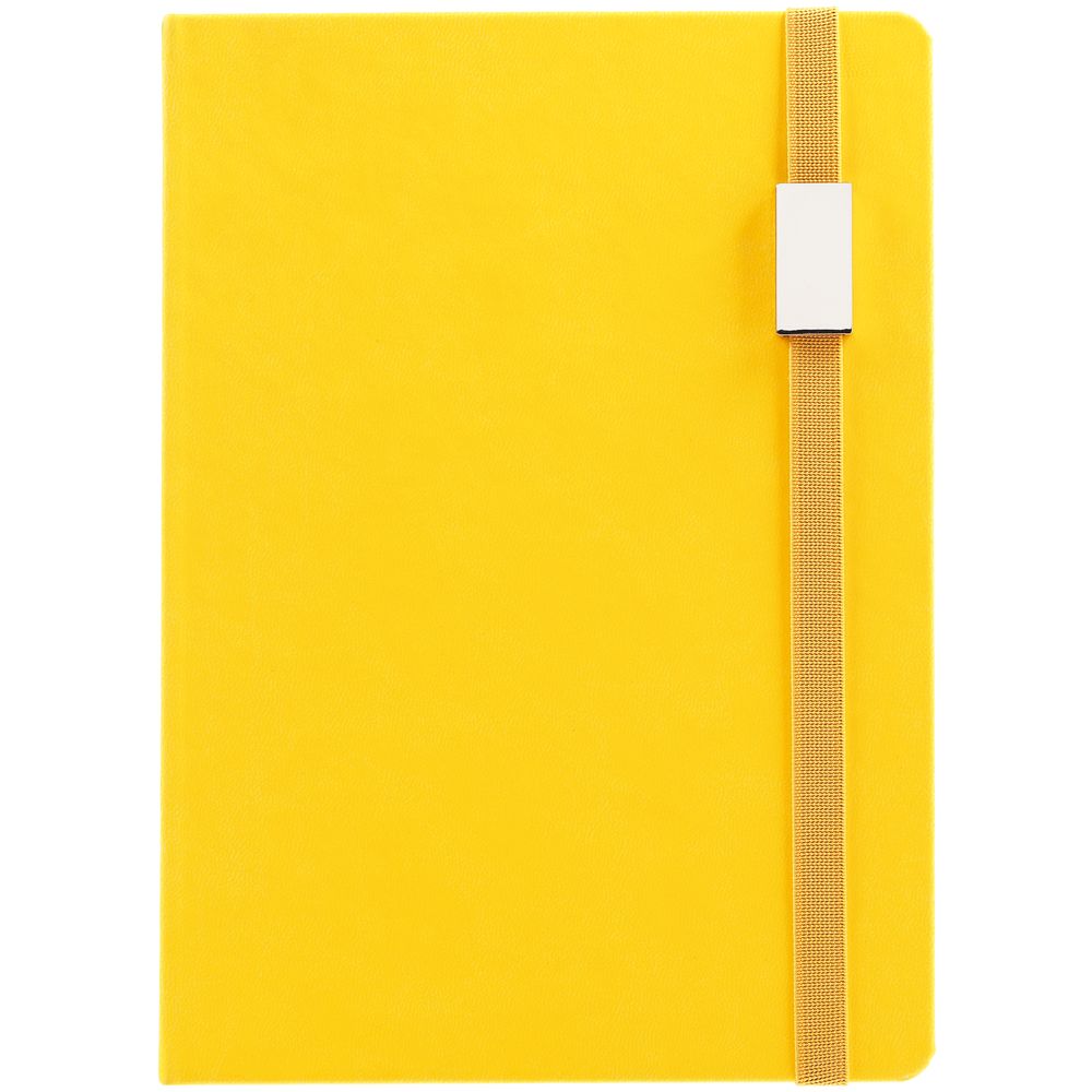 Ежедневник New Factor Metal, желтый-1