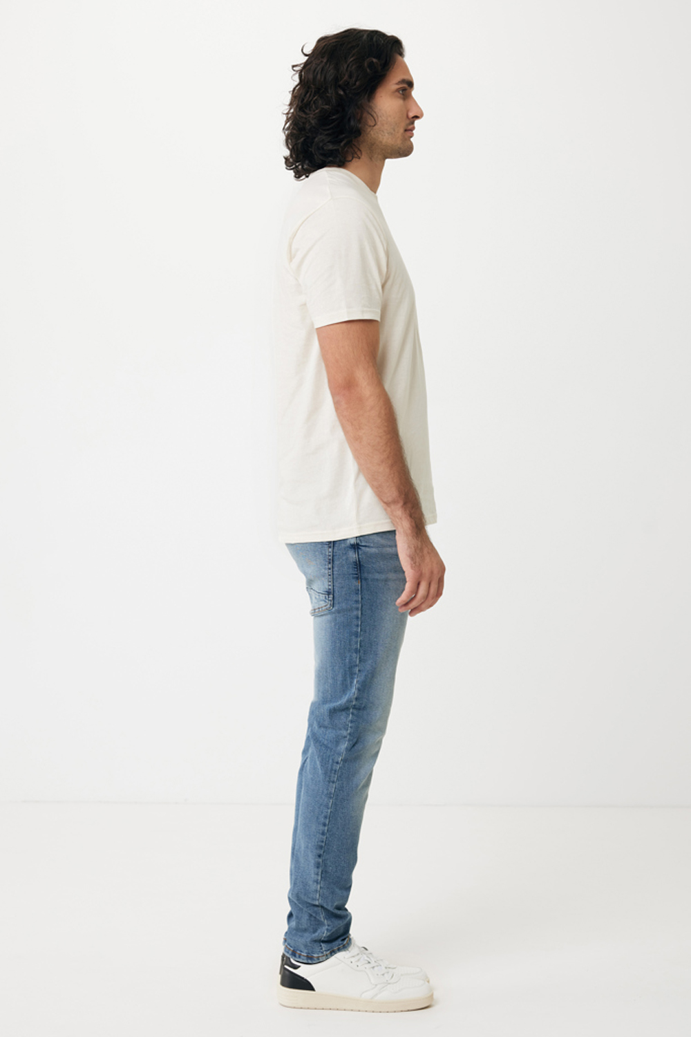 Футболка Iqoniq Sierra из переработанного хлопка, унисекс, 160 г/м²-11