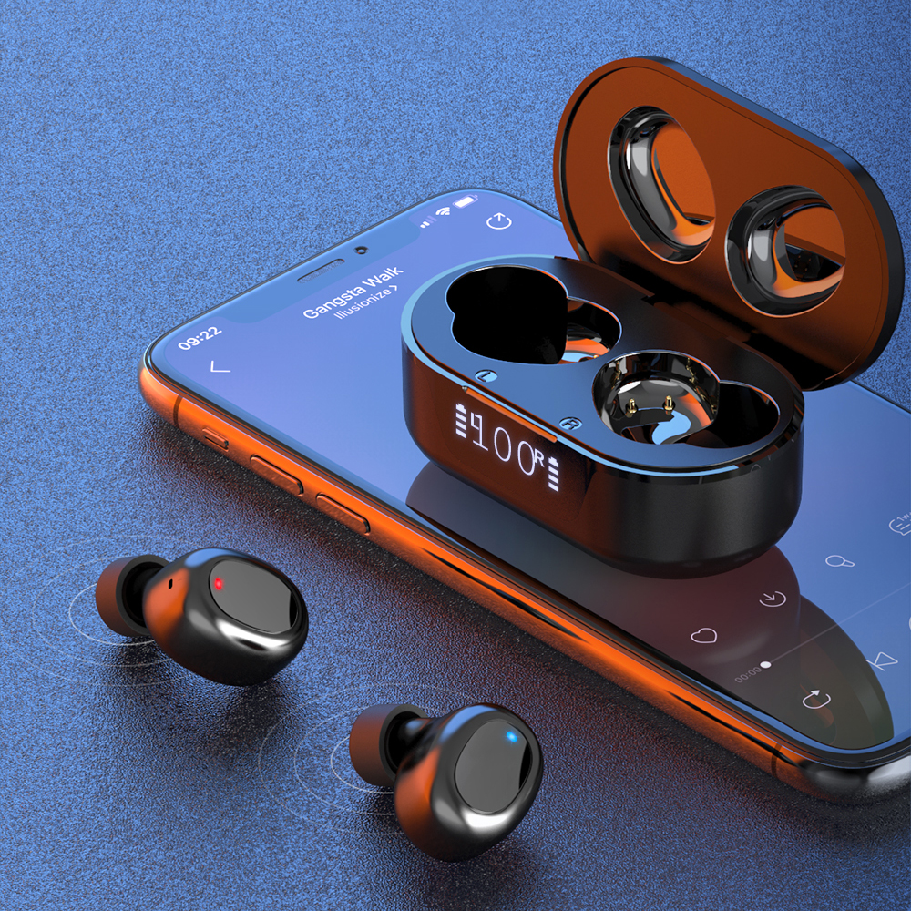 Наушники беспроводные  Bluetooth Gubber TW16, Черный-3