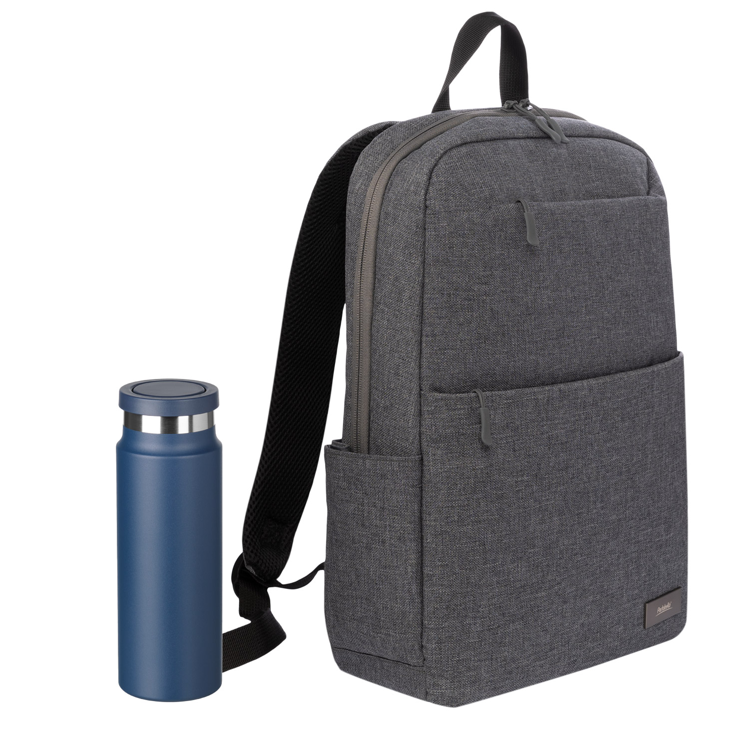 Подарочный набор Форст (Forst), Аллегра (Allegra), синий (рюкзак, термобутылка)-0