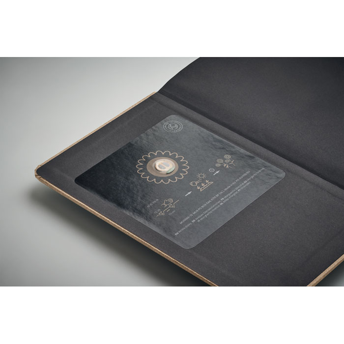 Блокнот А5, бежевый-1