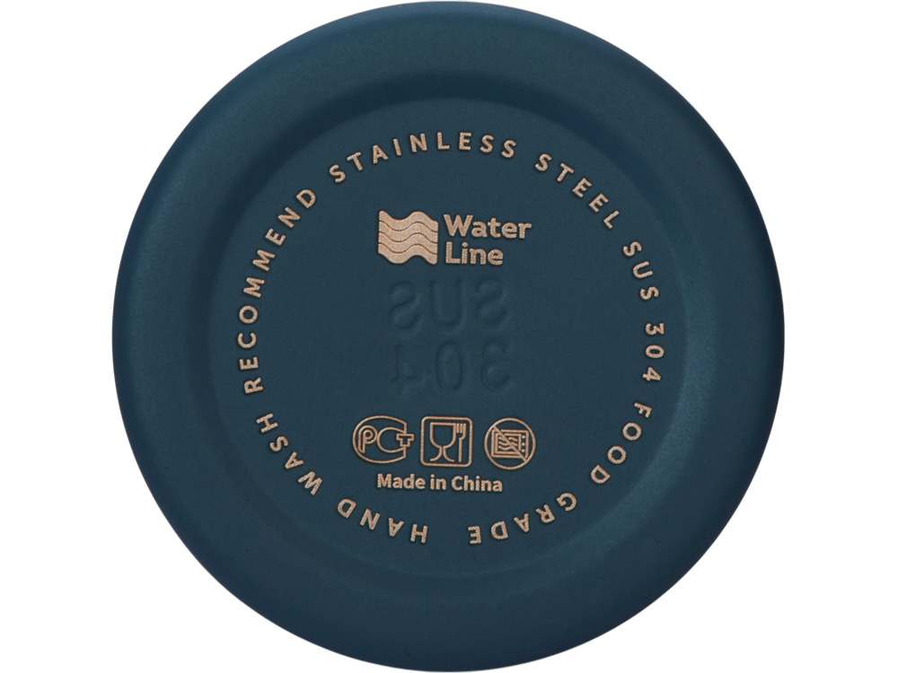 Стальная бутылка Rely, 650 мл, NEW темно-синий 295C матовый-5