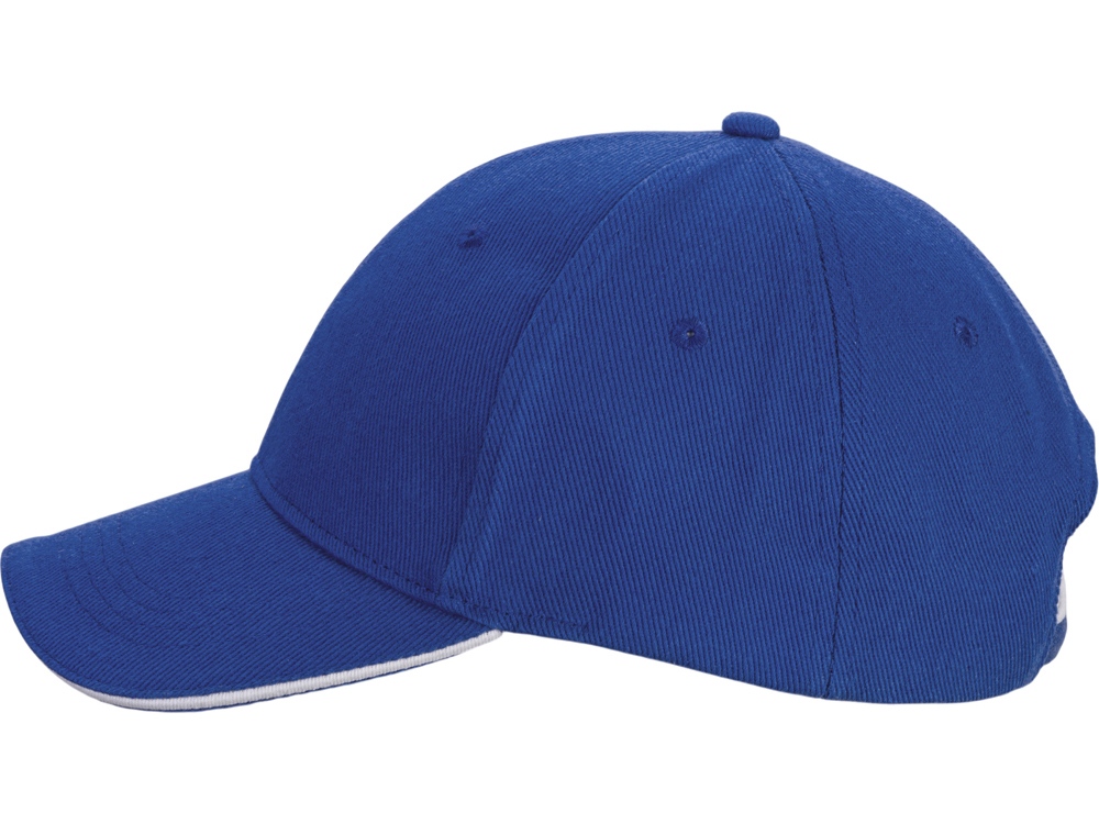 Бейсболка Cancun, классический синий/белый-5