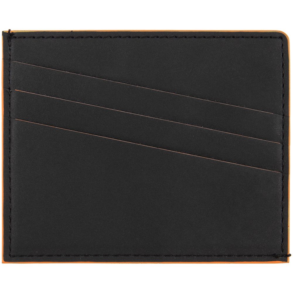 Картхолдер Multimo, черный с оранжевым-2