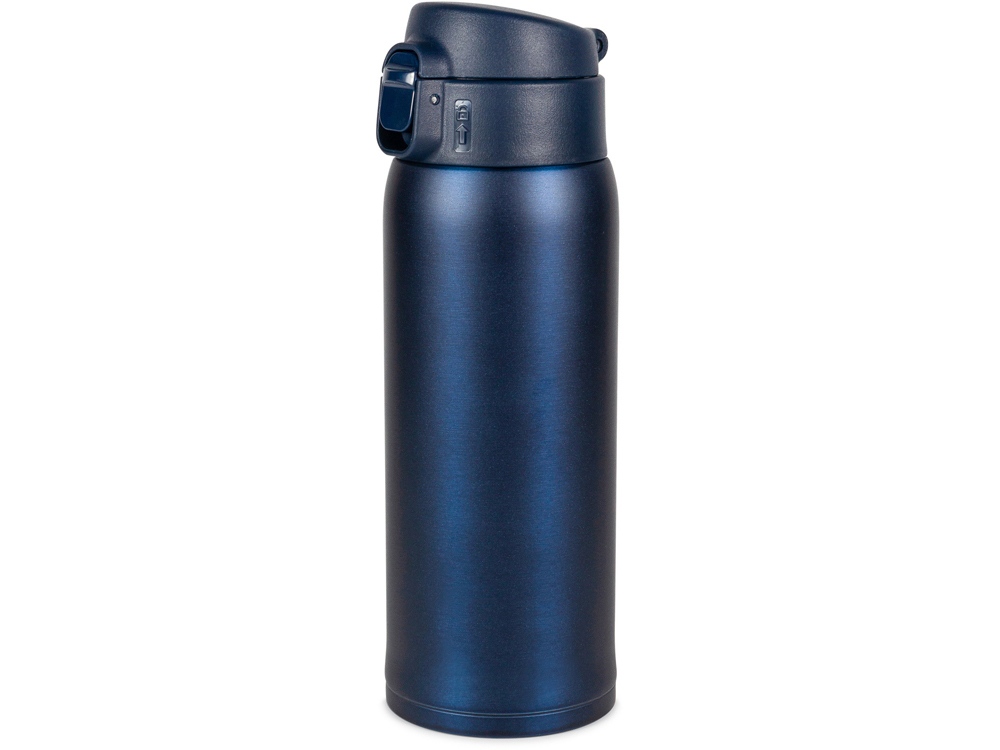 Термокружка Relaxika 701 (0,48 литра), синяя (без лого)-1