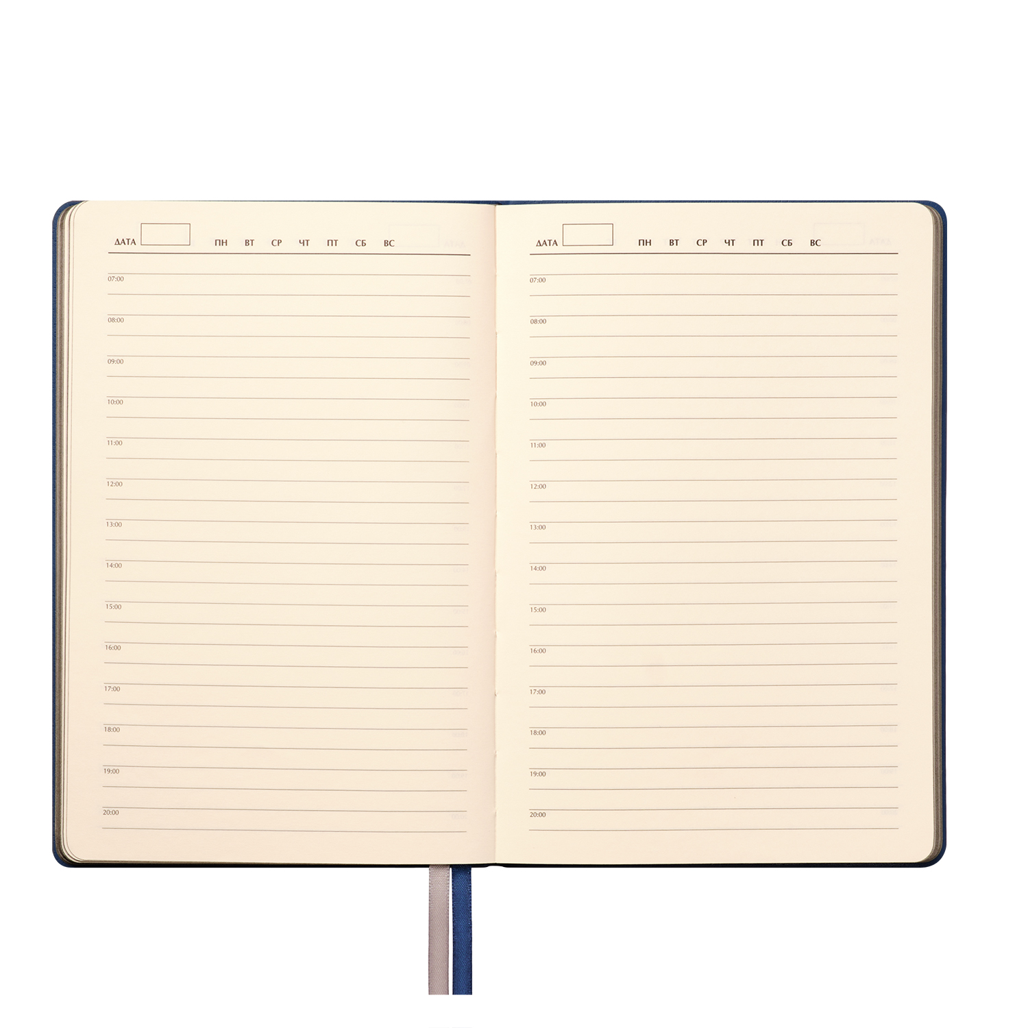 Ежедневник Твид (Tweed) недатированный, синий-8