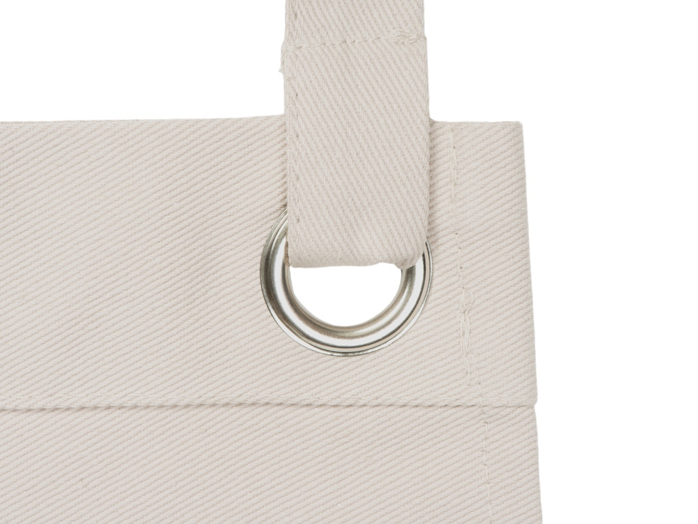 Хлопковый фартук Delight с карманом и регулируемыми завязками, бежевый-4