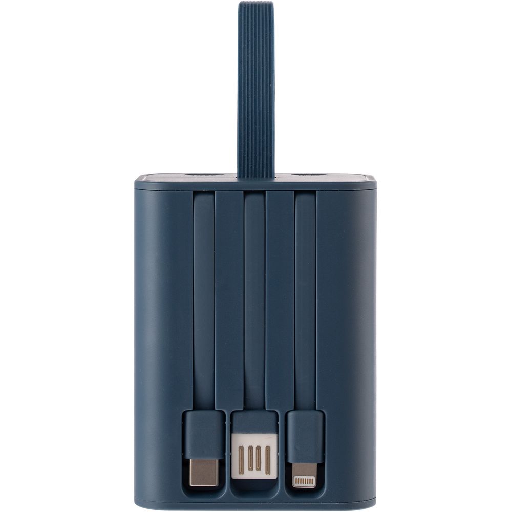 Аккумулятор с быстрой зарядкой Trellis Quick 10000 мАч, синий-2