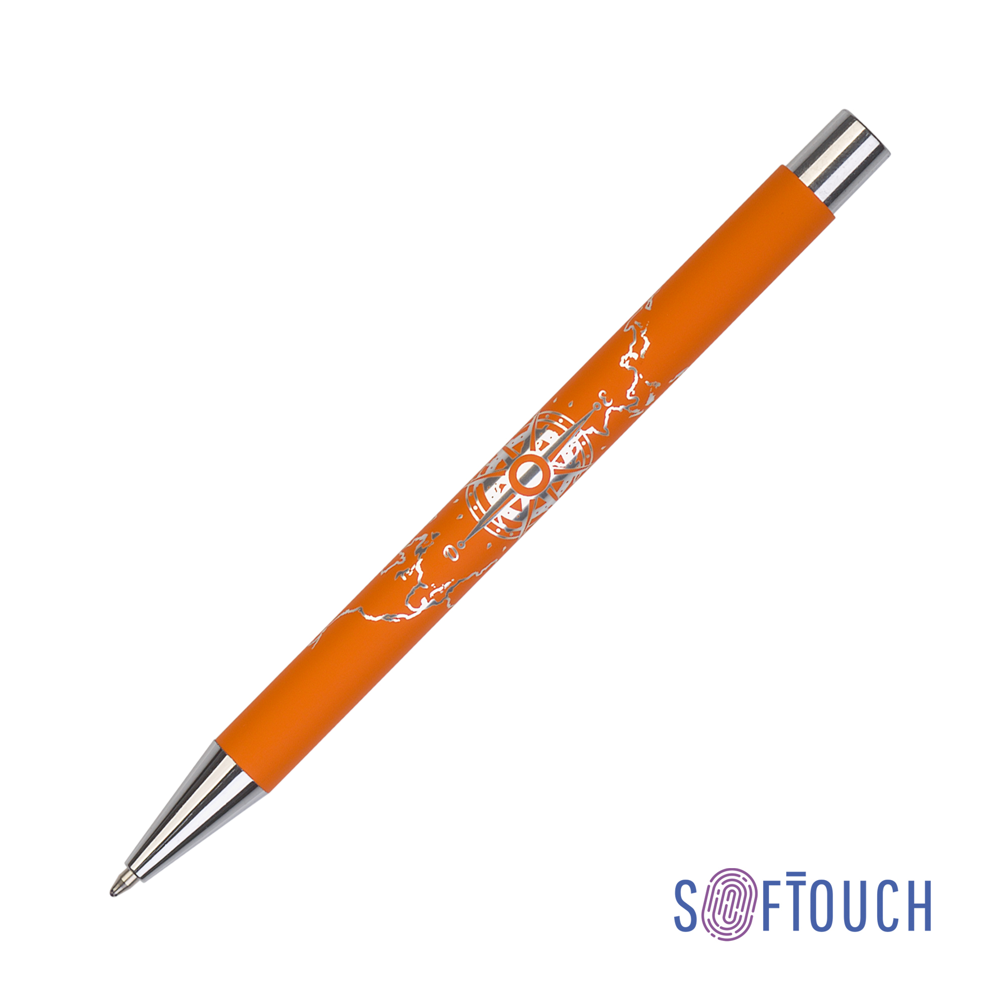Ручка шариковая "Aurora", покрытие soft touch-0