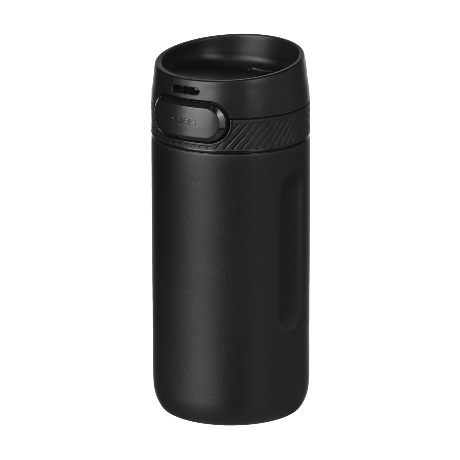 Термокружка вакуумная Toledo, черная глянцевая-4