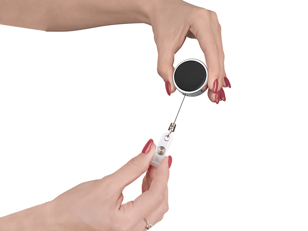 Ретрактор металлический Favor, черный-1