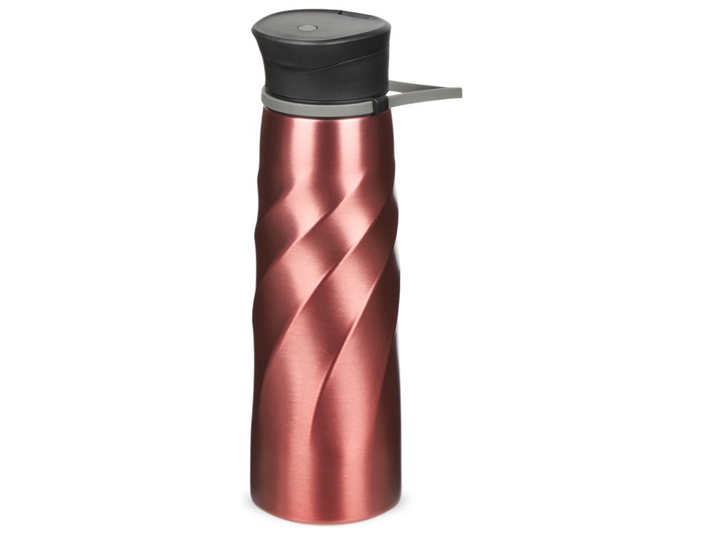 Бутылка для воды Athletica, 1000 мл, нержавеющая сталь, красный-0