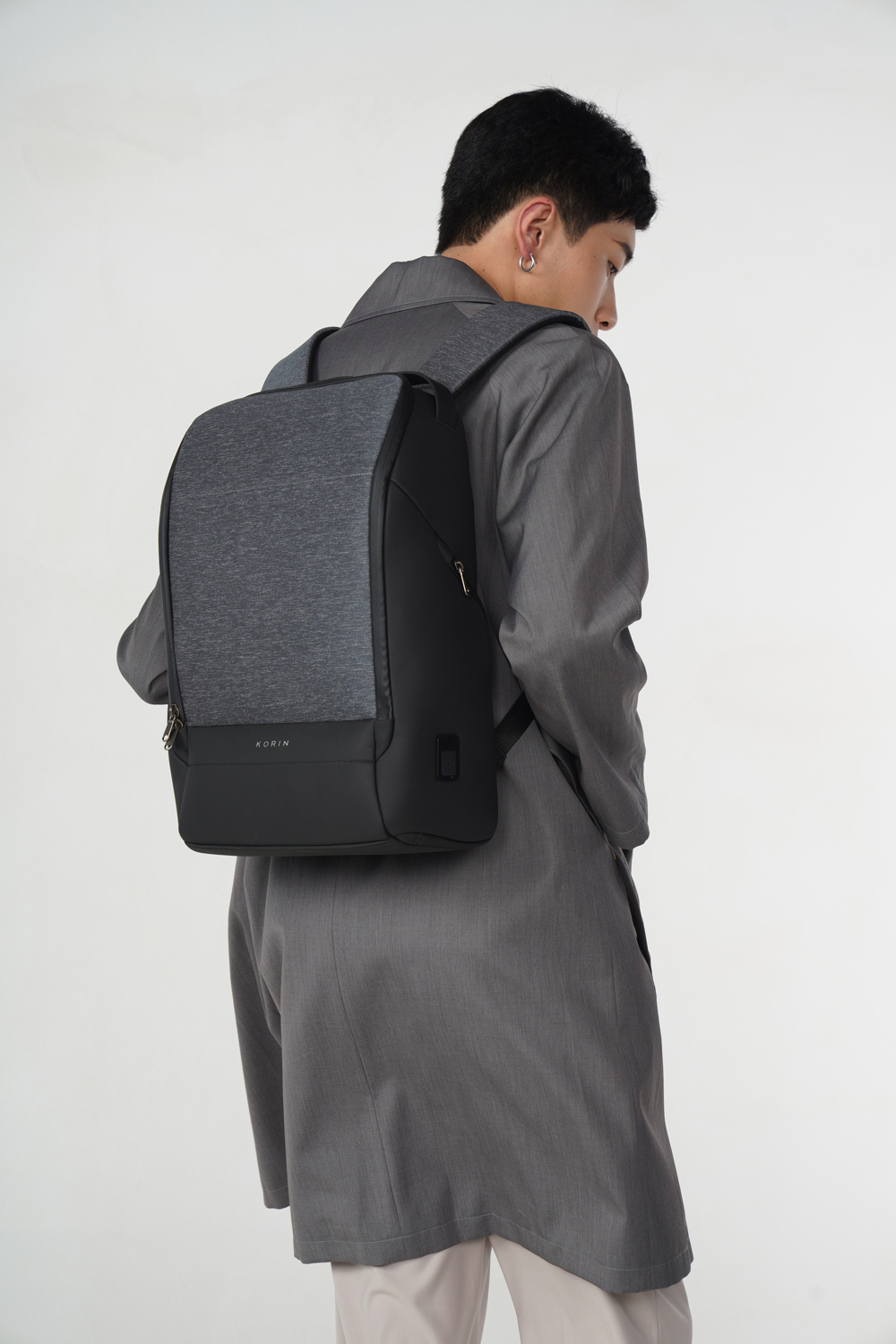 Рюкзак KORIN FlexPack Pro 47х34х18 см, темно-серый-8