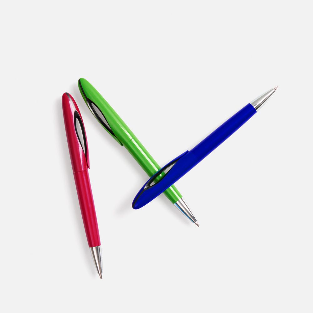 Ручка шариковая Nave Color, красная-2