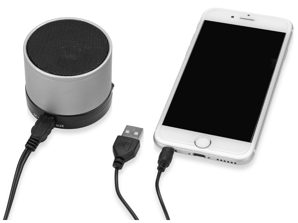 Беспроводная колонка Ring с функцией Bluetooth, серый-2