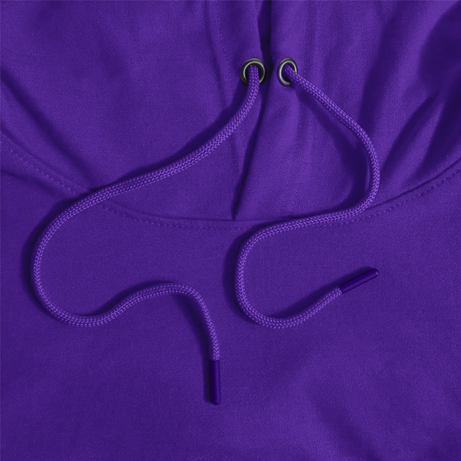 Толстовка унисекс с капюшоном SELEN 260, фиолетовый-4