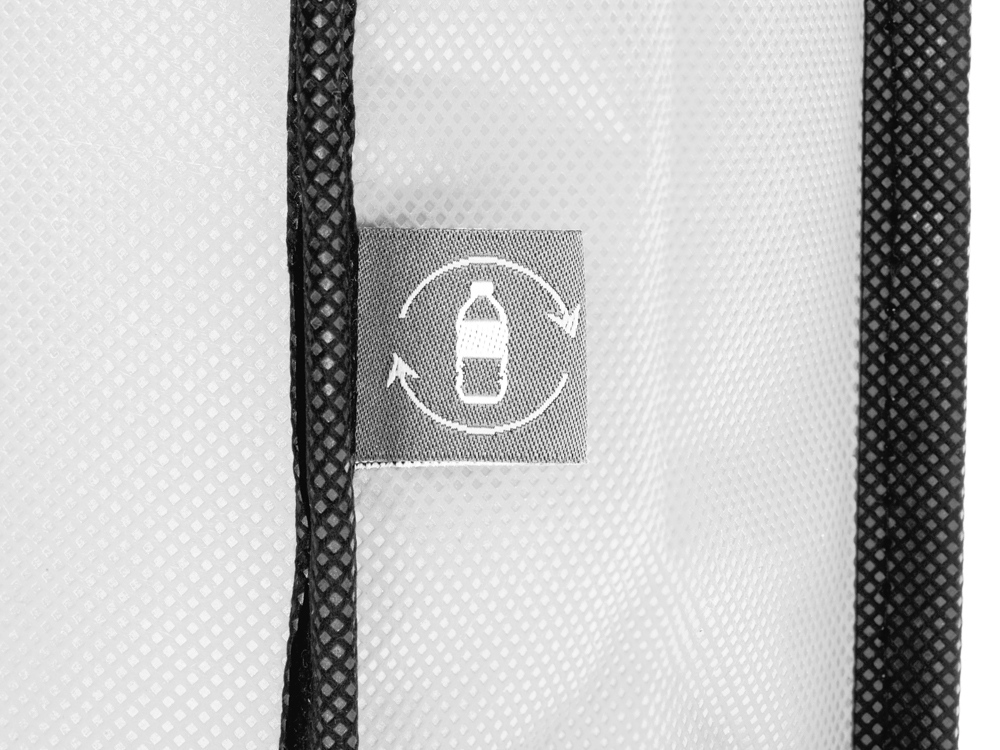 Сумка-холодильник Reviver на липучке из нетканого переработанного материала, белый-9