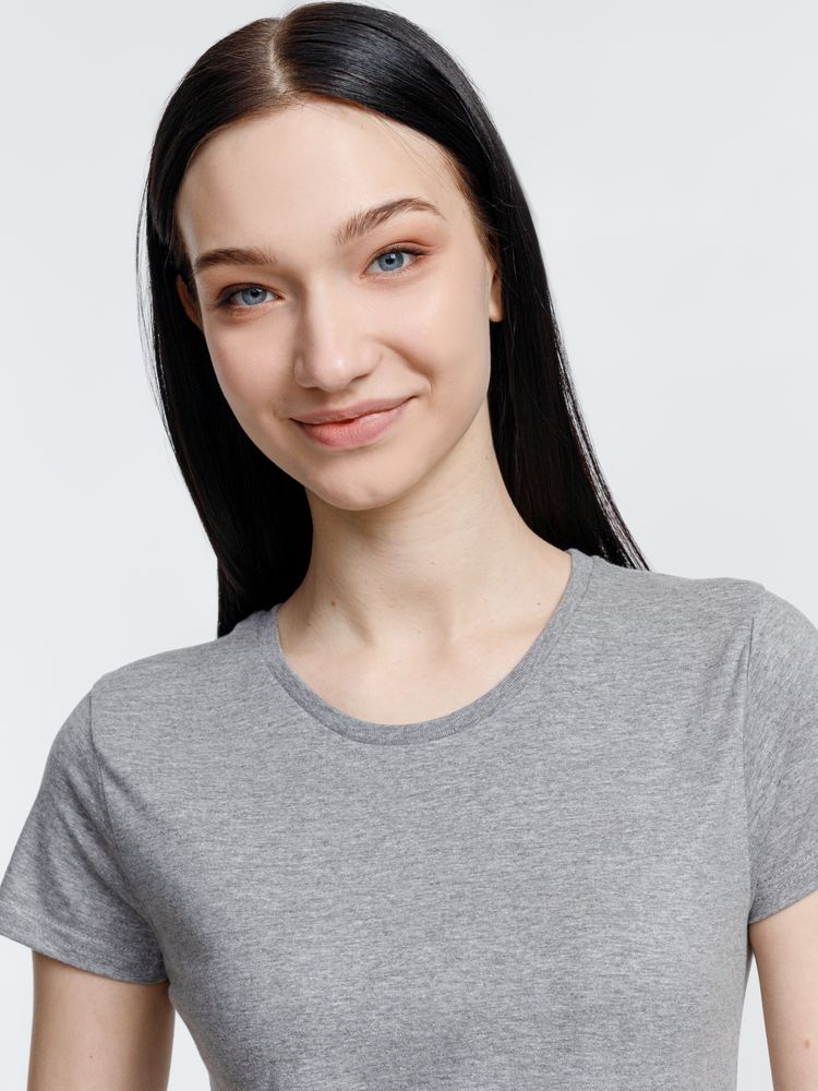 Футболка женская Pioneer Women, серый меланж-7