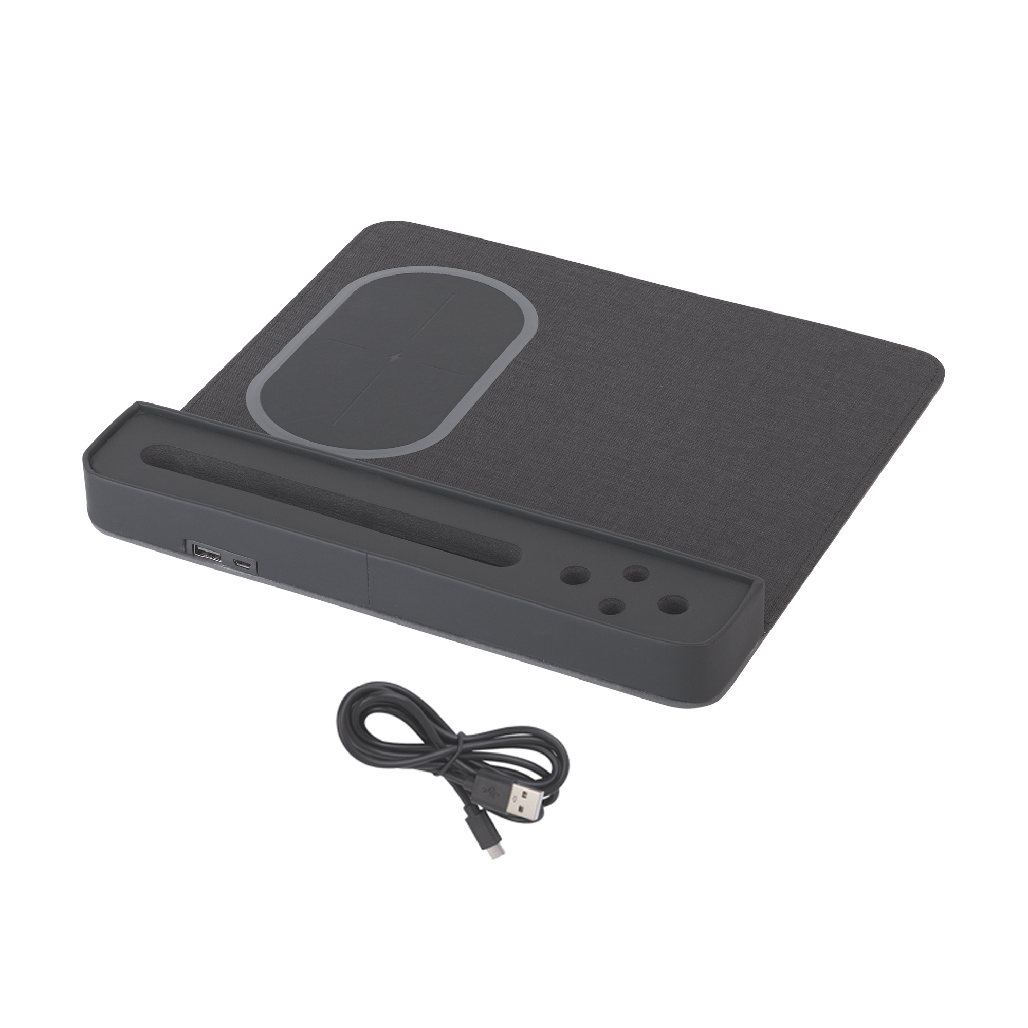 Настольная подставка с беспроводным зарядным устройством-3