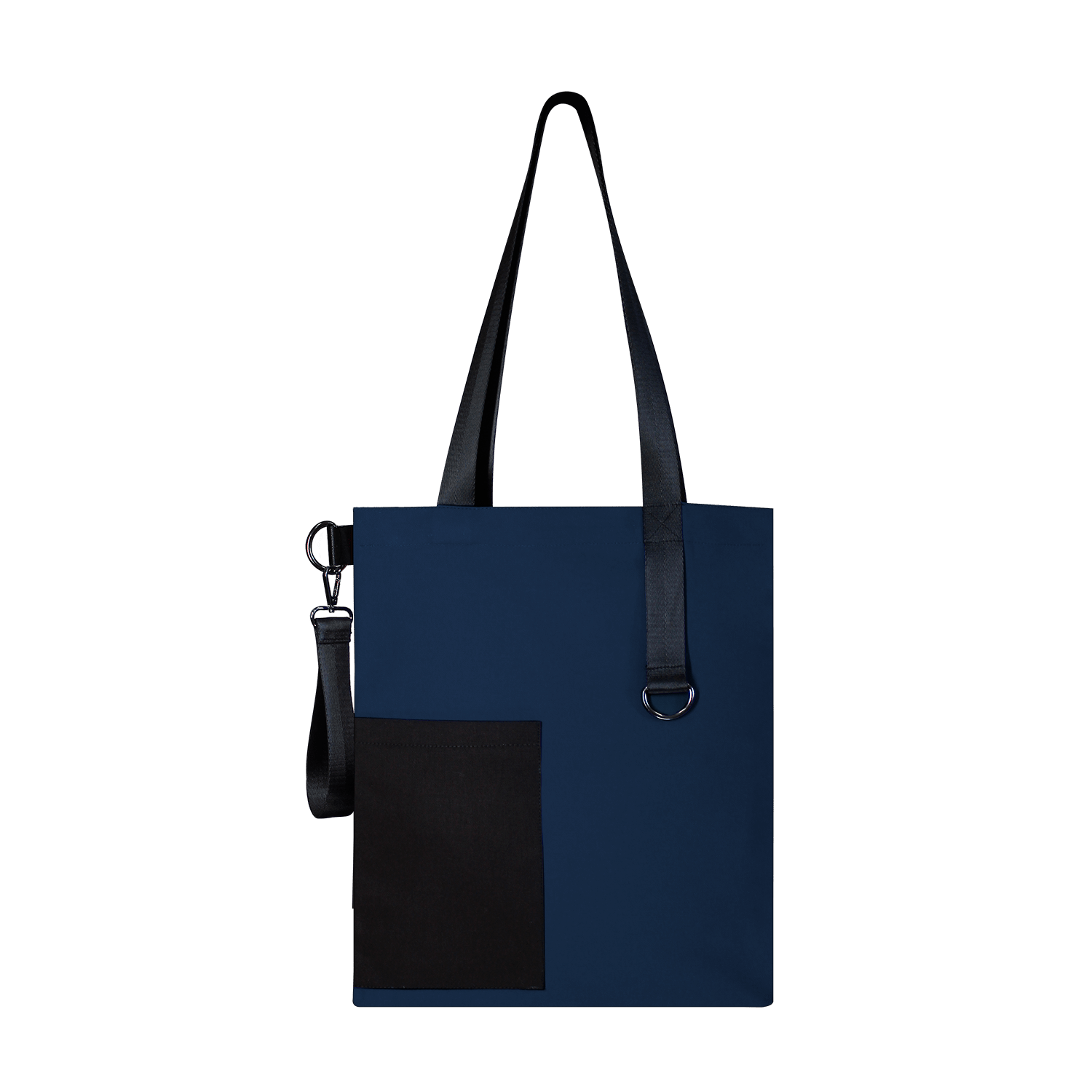 Шоппер Superbag Color (темно-синий с чёрным)-4