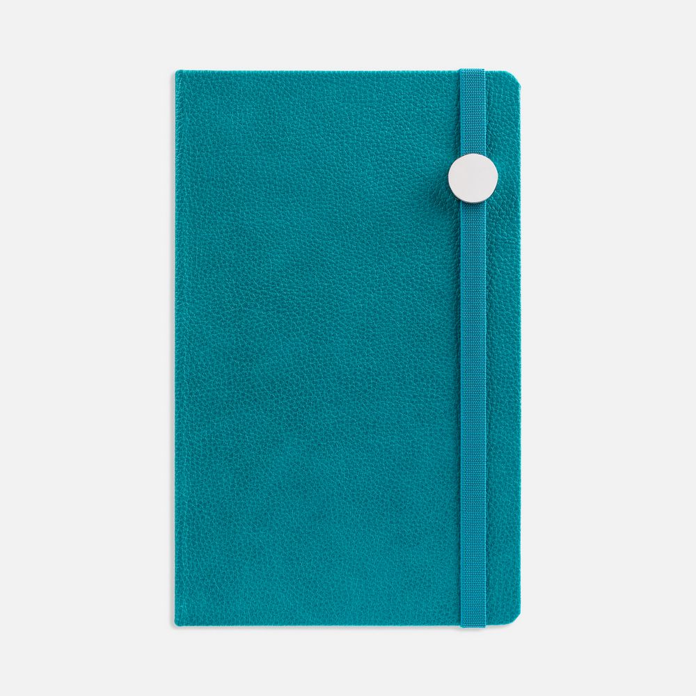 Ежедневник Nova Round, недатированный, бирюзовый-0