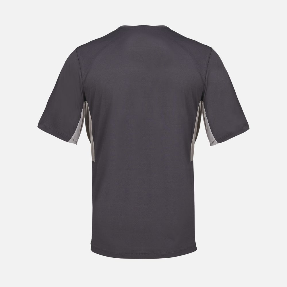 Футболка спортивная унисекс Storm, серая-1