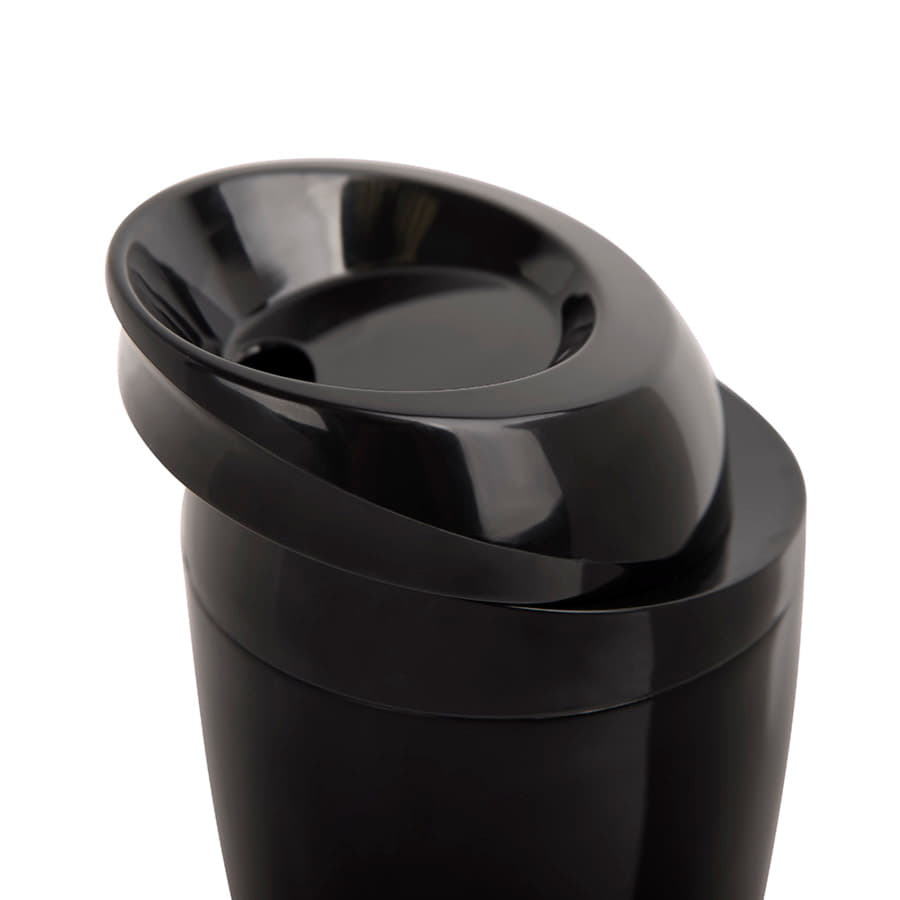 Термокружка вакуумная CLICK, 400 мл, черный-1
