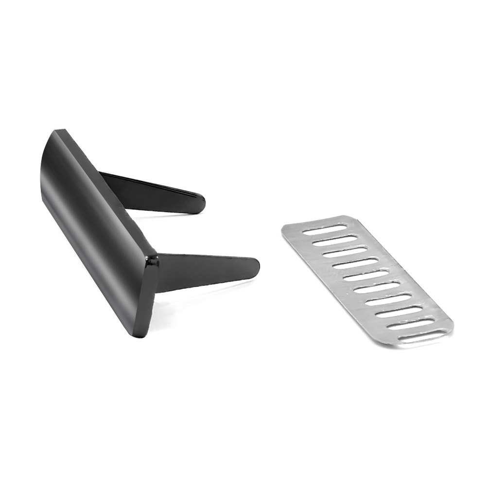 Шильд металлический (4.9*1, Чёрный глянцевый никель-1