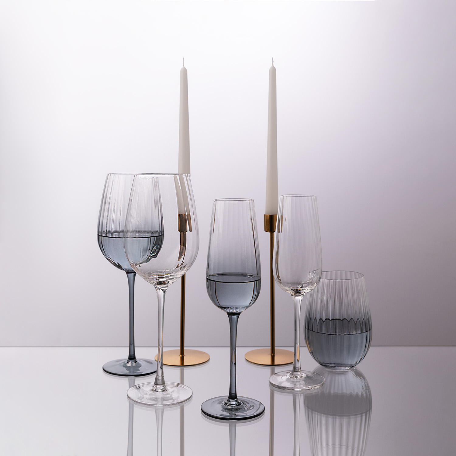 Бокал для вина Бланш (Blanche), прозрачный-5