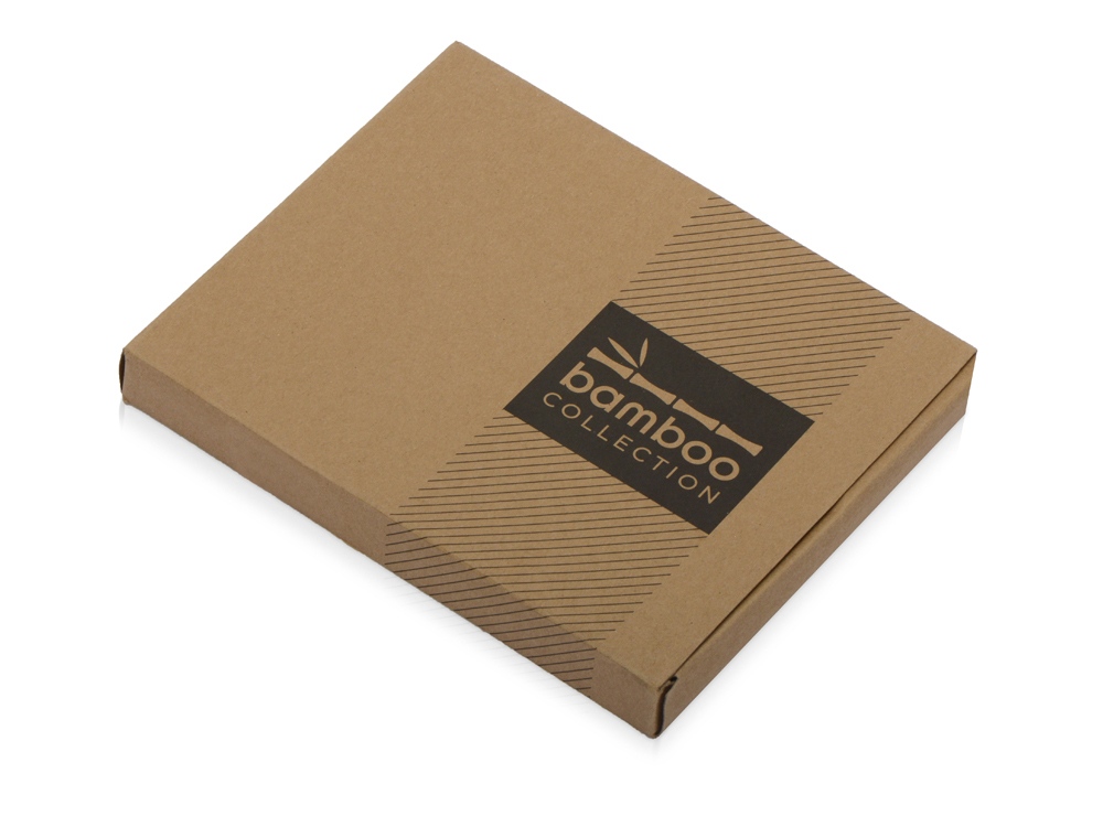 Блокнот Bamboo tree с ручкой-6