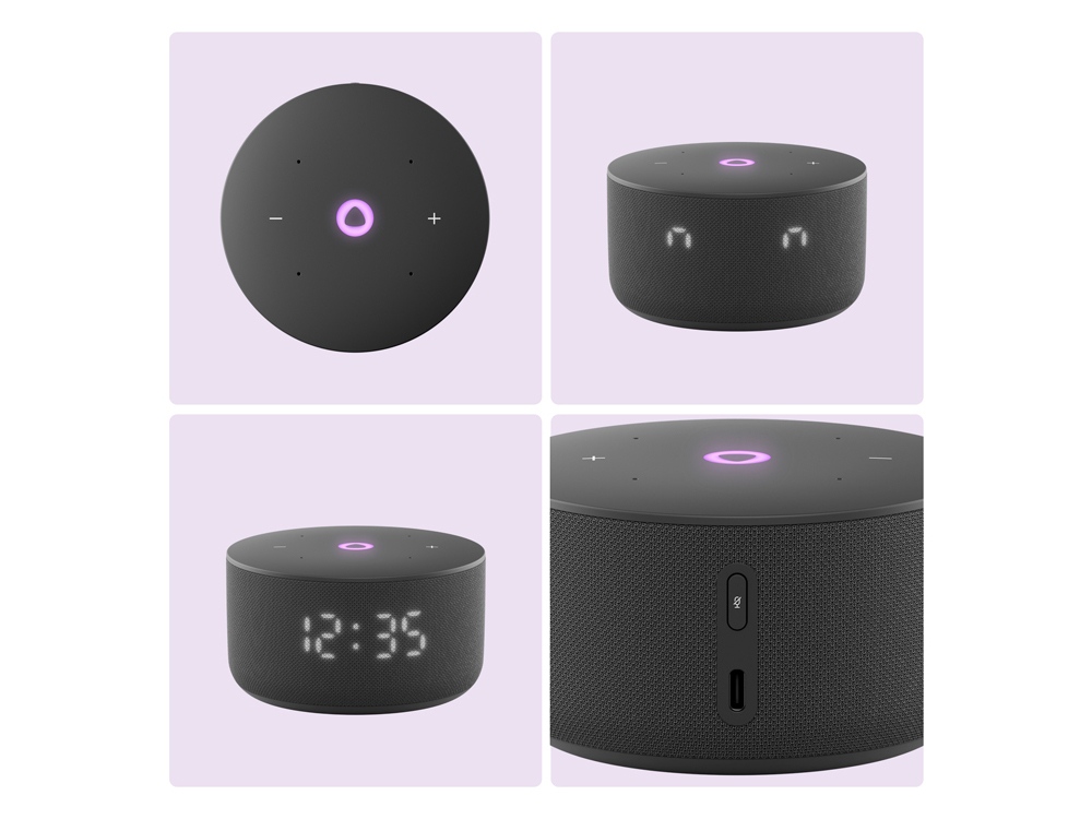 Умная колонка Яндекс Станция Мини 3 с Алисой на YaGPT черная, 12 Вт (YNDX-00027BLK)-12