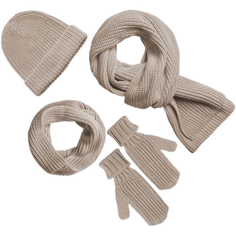 Шапка Nordkyn, бежевая-2